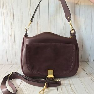 Vera Bradley Carson Shoulder Bag NWT Chocolate